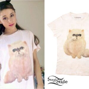 ariana grande cat shirt